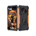 Celular Cubot Kingkong ace2 Dual Sim 128 GB 6 GB RAM Android 14 Black/Orange